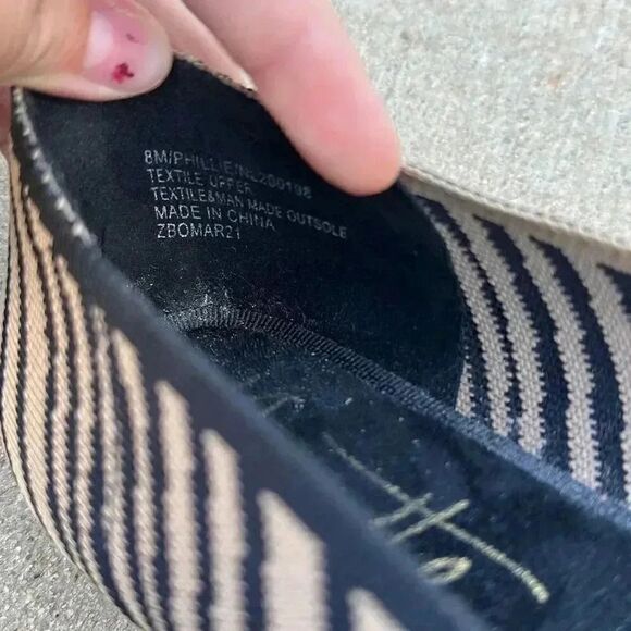 Nanette Lepore Zebra Print Flats - Picture 10 of 10